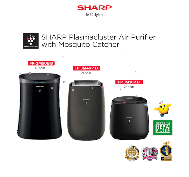 Sharp Air Purifier with Mosquito Catcher