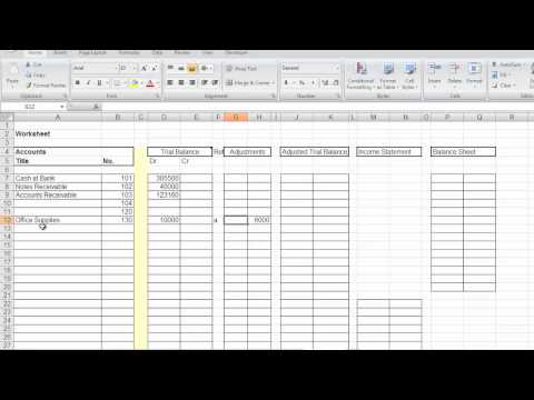 Accounting Worksheets2