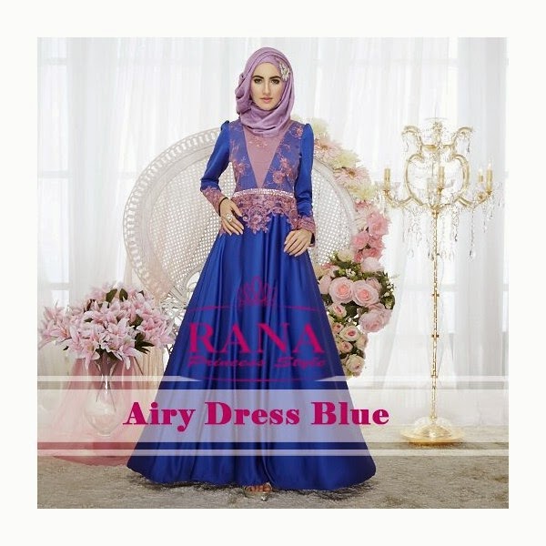 RUMAH HIJAB SAVANA: AIRY DRESS original By Rana