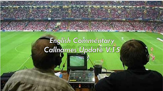 PES 2017 | English Commentary Callnames Update V.15