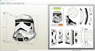Kuri Paper - Helmet Stormtrooper V1 papercraft