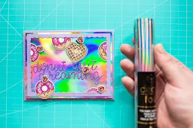 Sunny Studio Stamps: Spring Greetings Breakfast Puns Fancy Frames Rectangle Dies Loopy Letters Dies Cards by Franci Vignoli and Mona Toth