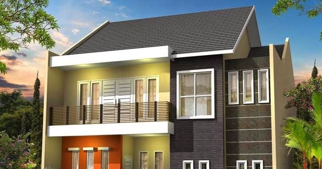 5 Gambar Rumah  Minimalis  Modern  Paling Keren  Contoh 