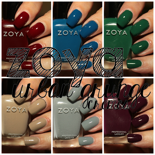 Zoya Urban Grunge One-Coat Cremes