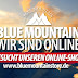 Werbebanner für den neuen Blue-Mountain Online-Shop