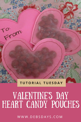 Homemade Personalized Valentine's Day Candy and Treat Bag Cards