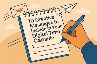Creative message ideas for your digital time capsule