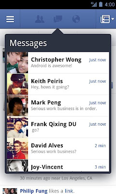 Facebook 1.9.1 for Android