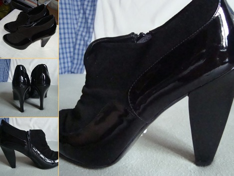 View botine negre