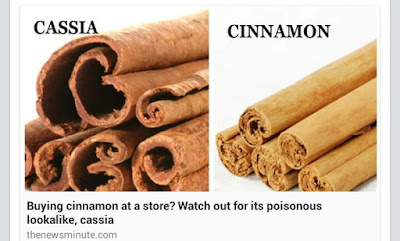Perbezaan Kulit Kayu Manis Cinnamon dan Cassia