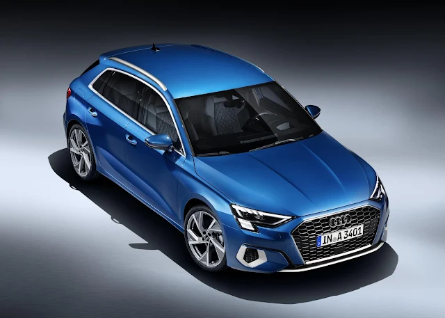 The all-new Audi A3 Sportback car