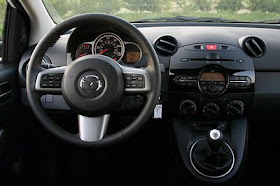 Interior shot of 2011 Mazda 2