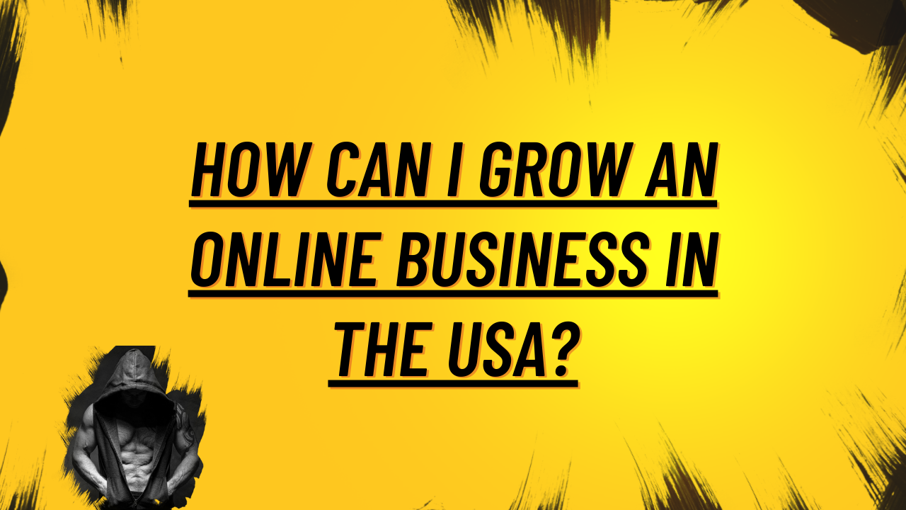 grow an online business in the USA