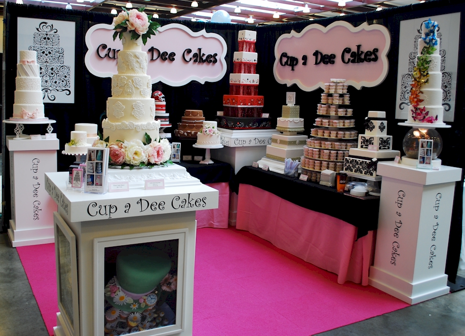 This weekend Chad and I setup a booth at the Premier Bridal Show in