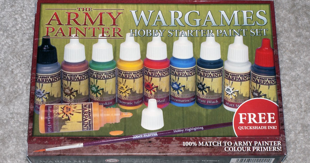 Review: The Army Painter Warpaints #1 – Acrylic Paints » Tale of Painters