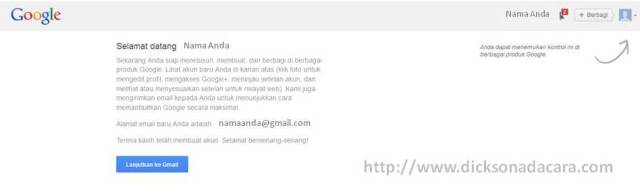 gmail siap didaftarkan