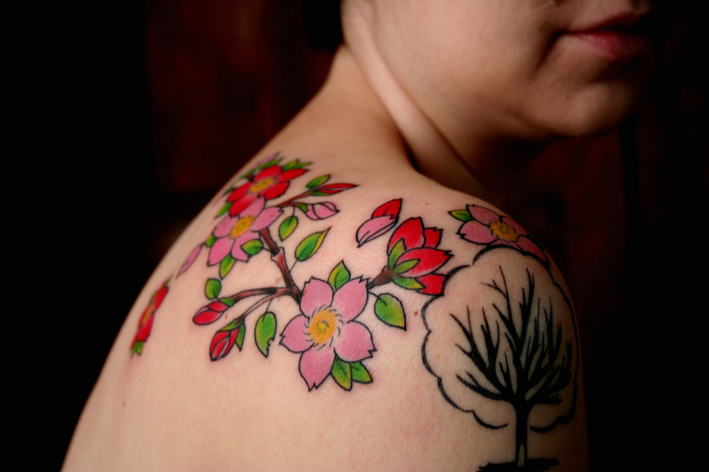 Cherry Blossom Tattoos The Great Tattoo For Women