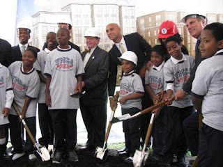 Groundreaking of Anthony Bowen YMCA - Perseus Realty and Capmark Investments, design by Davis Carter Scott