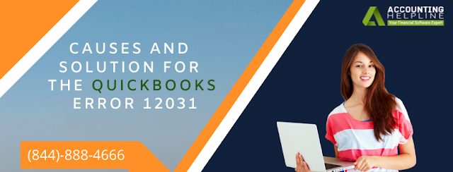 QuickBooks Error 12031 happens due to network time out, external technical or functional issues, incomplete download, IP address not found, firewall or internet settings creating a blockage, etc.