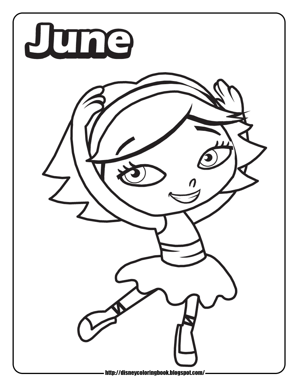 Little Einsteins 1: Free Disney Coloring Sheets | Team colors