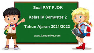 Soal PAT/UKK/PAS 2 PJOK Kelas 4 Tahun Ajaran 2021/2022