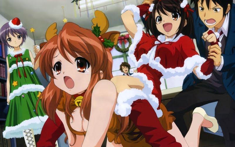 Free Christmas Cards Anime  Christmas Cards Anime  Cartoon 