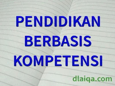 Pendidikan Berbasis Kompetensi