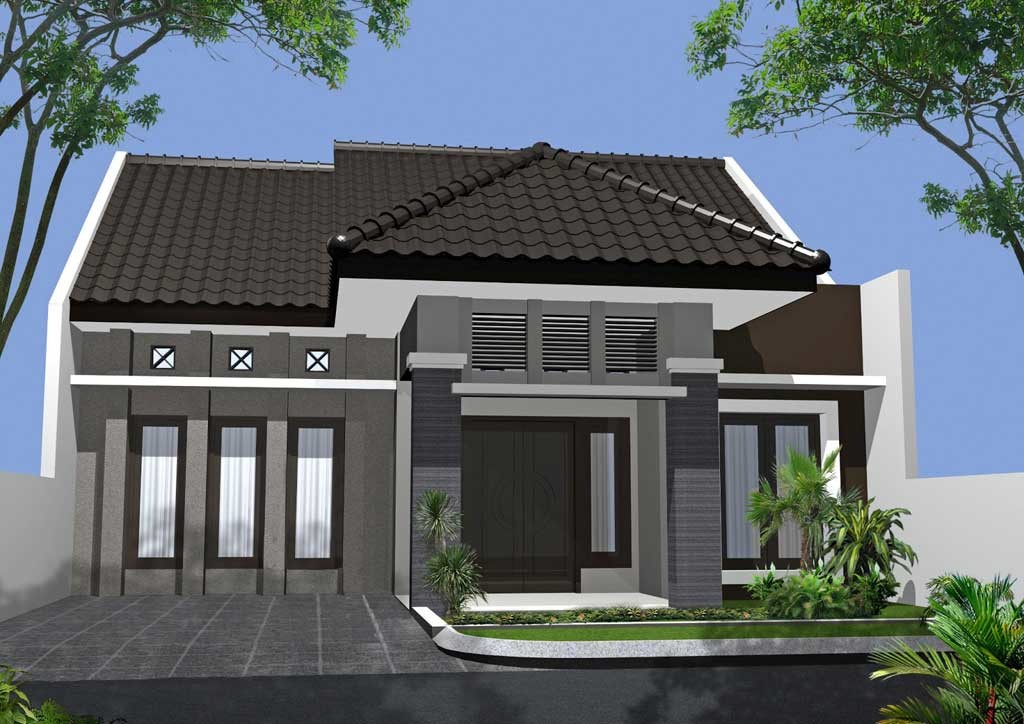 Model Rumah  Impianku 25 Gambar  Indah Rumah  Minimalis  Type 70 Satu  Lantai  Model Terbaru 