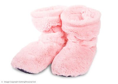 Pink Purple White Yellow Hot Boots fully microwaveable keep your feet warm