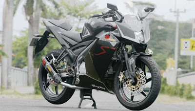 Modifikasi Yamaha Vixion Modif Lebih besar