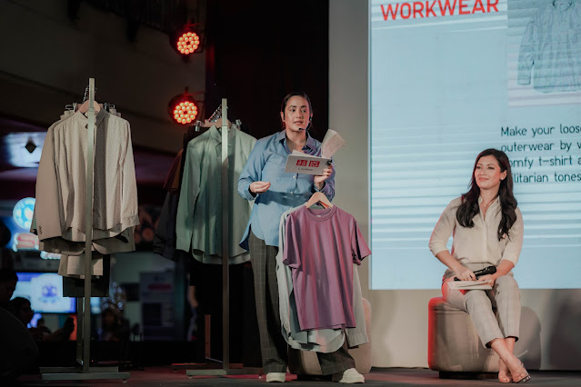 Celebrity stylist Bea Constantino showcasing different ways how to layer and style LifeWear pieces