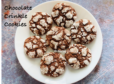 chocolate crinkle cookies