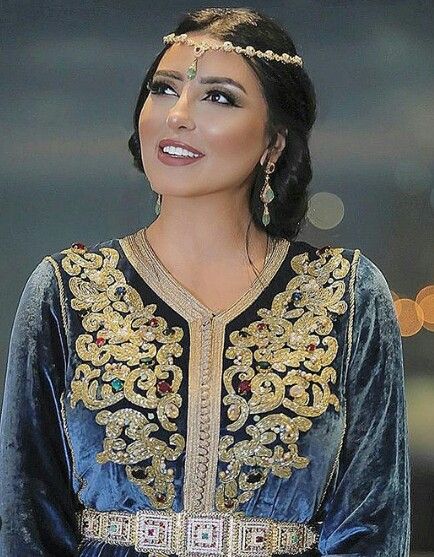 caftan mariage velour mobra 2019