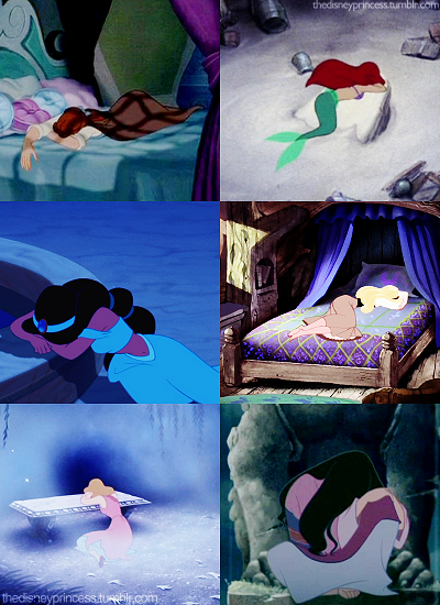 crying princesses