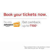 BookMyShow - 25% Cashback Upto Rs.150 On Booking Tickets via Amazon Pay