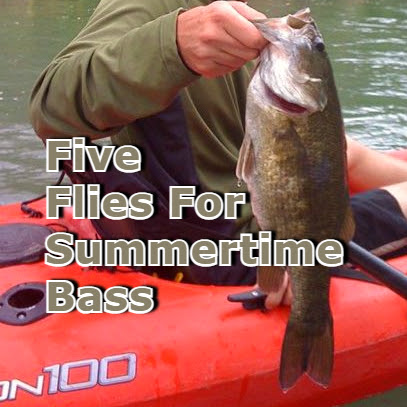Five Flies for Summertime Bass
