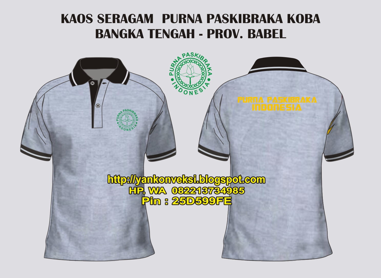 BAJU KAOS PURNA PASKIBRA