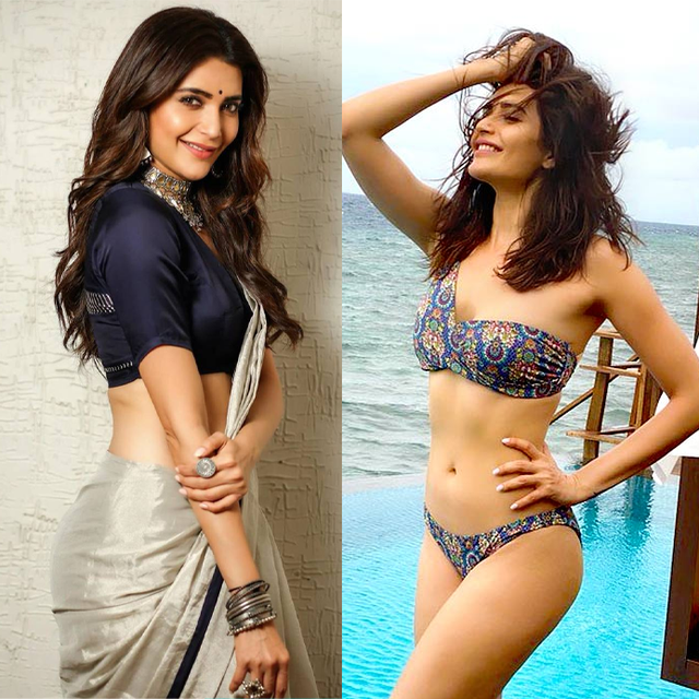 Karishma Tanna saree vs bikini hot tv actress