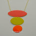 Neon Ovals Long Necklace - SOG1414