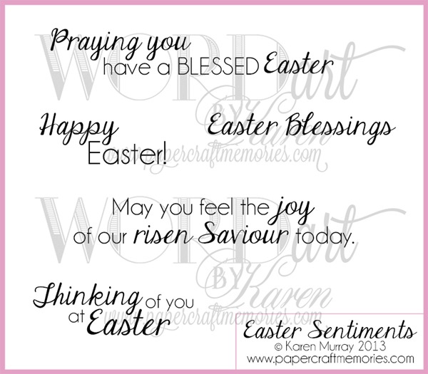 Easter Sentiments for blog