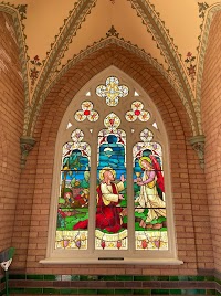 American Heartland Neo-Gothic Cemetery Chapel in New Vienna, Iowa