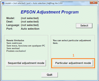 How to Reset Epson XP-102, XP-202, XP-402, XP-30 Using Adjustment Program