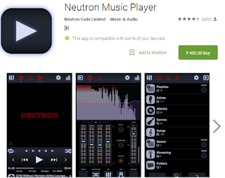 Neutron Music player