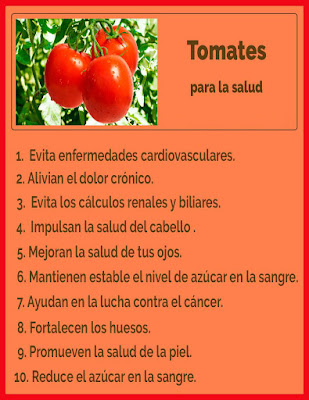 Beneficios de los tomates