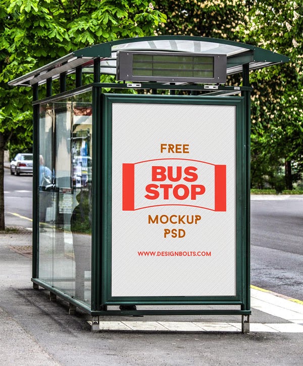 Outdoor Advertising Mockup PSD