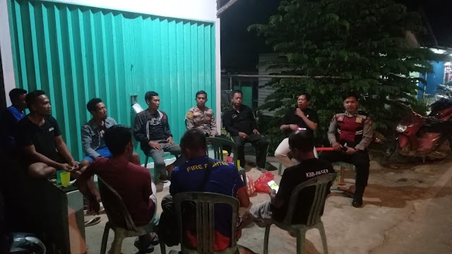 Kapolsek Long Kali Ajak Warga Ngopi Bareng Ngobrolin Kamtibmas