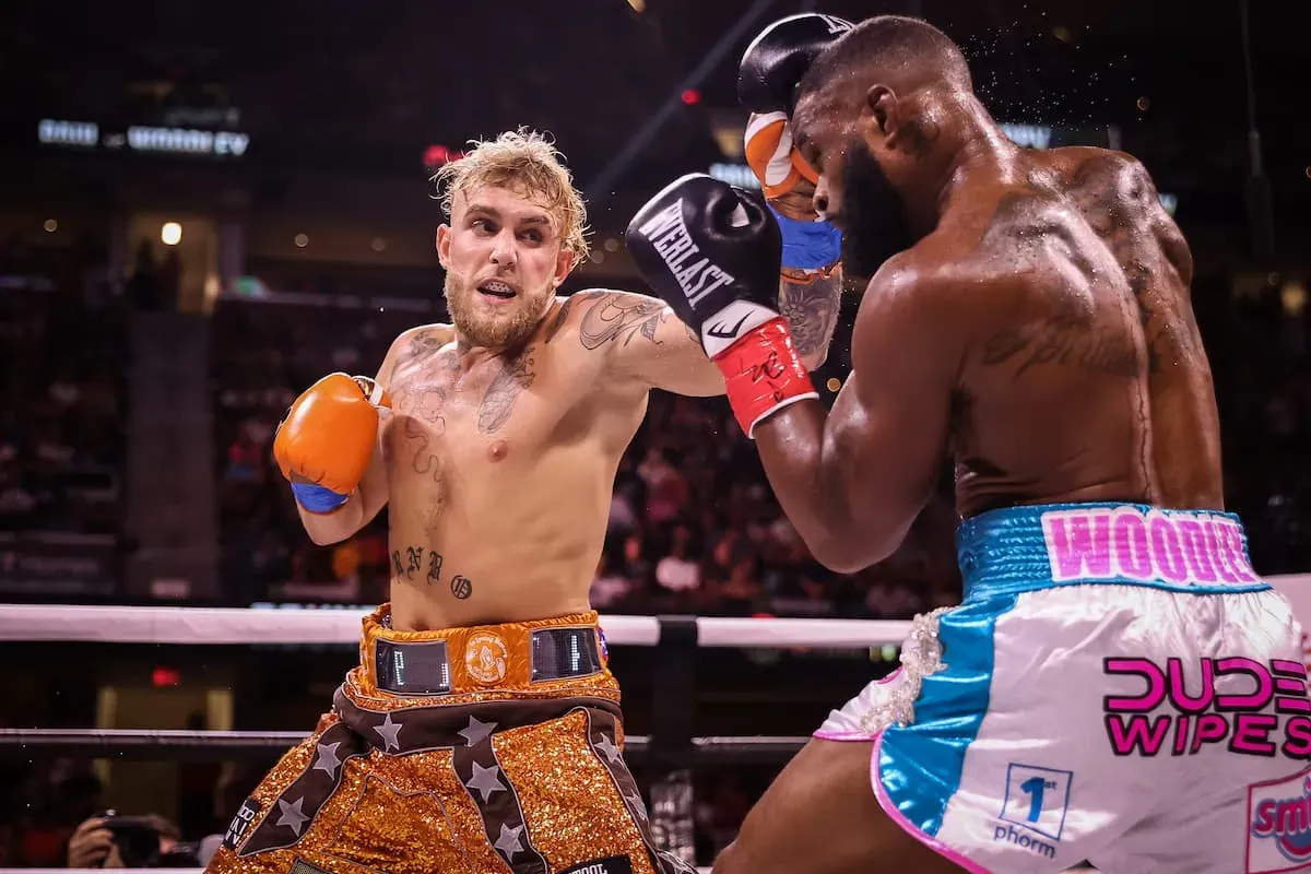 Jake Paul and Nate Diaz square off in "The Clash of Titans: A Showdown for the Ages".