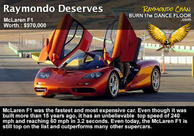 McLaren F1 Raymondo Chan Burn the Dance Floor 