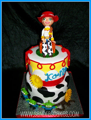 Toy Story Designed this cake for a teenager who wanted to celebrate her 