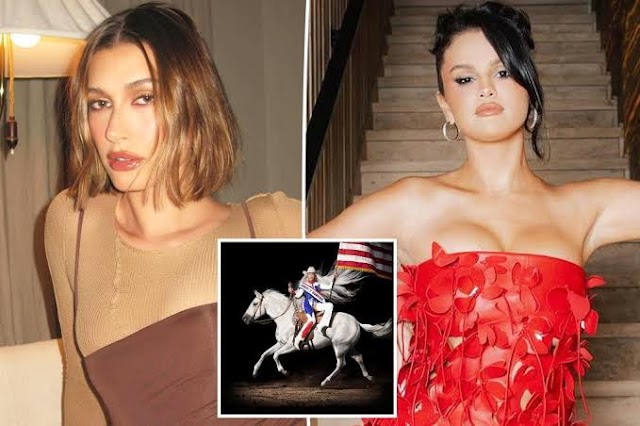 Hailey Bieber Sparks Renewed Feud Speculation with Selena Gomez by Sharing Beyoncé's 'Jolene' Cover